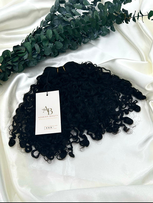 3A Airy Curls Hair Extensions | Lightweight Natural Curly Bundles